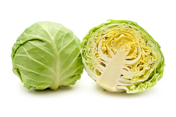 cabbage isolated on white background