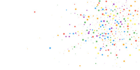 Festive confetti. Celebration stars. Joyous stars 