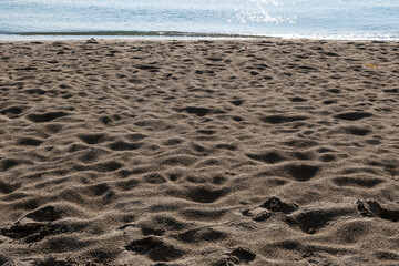 Beautiful beach in the morning