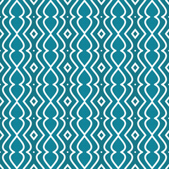 Vector seamless pattern texture background with geometric shapes, gradient colored in blue, white colors.