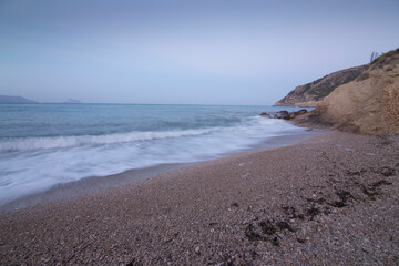Albir beach in Alfaz del Pi  Alicante province Spain