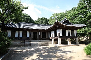 한국 경기도 용인시 한국민속촌입니다