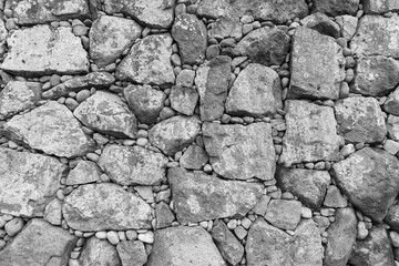 stone wall for background or texture
