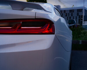 rear view of a car