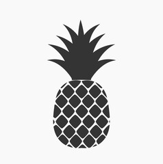 Pineapple fruit icon.