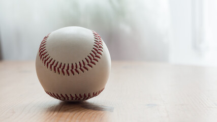 Baseball ball left