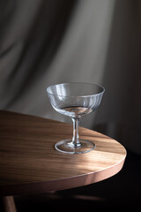 Glass for ice cream or cocktail 