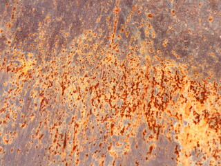 Rusted the surface as a background