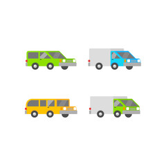 The best cars set vector icon illustration. Suitable for many purposes.