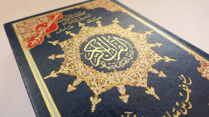 Quran isolated on the white background