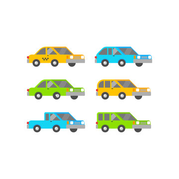 The best cars set vector icon illustration. Suitable for many purposes. © Abdulloh