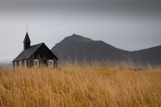 Black church of Iceland © Dominik