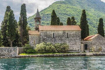 Benedictine monastery from the 12th century on George Island. George Island is one of the two...