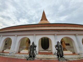 Wat phra pathom chedi, Nakhonpathom Thailand.