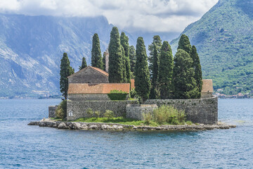 Benedictine monastery from the 12th century on George Island. George Island is one of the two...