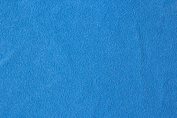 Background Blue Woolen Fabric. Blue flannel fabric texture background simple surface used backdrop or products design. Blue cloth background with fabric texture.