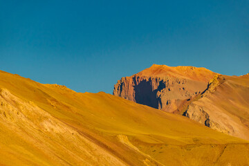 Fototapeta na wymiar Aconcagua National, Park, Mendoza, Argentina