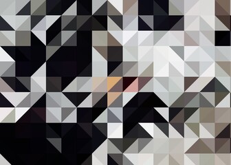 Obraz premium Abstract Colorful Geometrical Artwork,Abstract Graphical Art Background Texture,Modern Conceptual Art,Synthwave Aesthetic Poster Print,3D Rendering