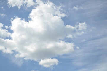 clouds in the sky
