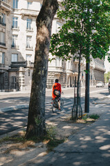 cycling in the city