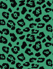 Obraz premium Seamless leopard pattern, animal print.