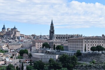 Fototapeta na wymiar View of Toledo Spain