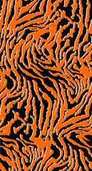 Seamless zebra pattern, animal print.