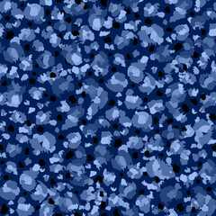 Abstract seamless pattern, bright colored and spotty