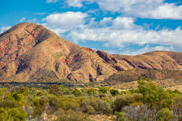 West MacDonnell Ranges View in Australia