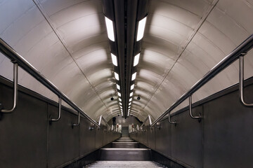 Descending passage, stair down