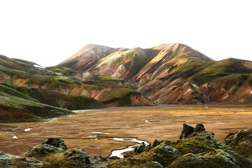 La beauté de la montagne : entre peinture et surréalisme.