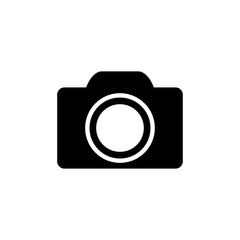 camera icon logo illustration design