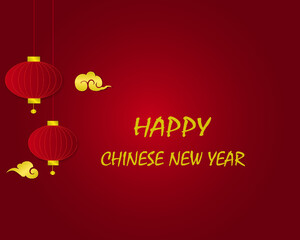vector of abstract chinese new year graphic and background