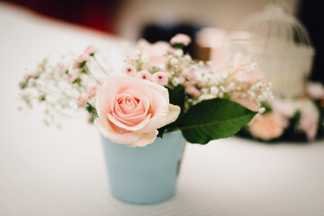 Wedding decor details. Open air wedding in Italy