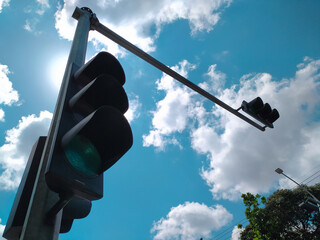 Traffic Light for crossing the road