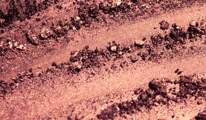 Eye shadow multi colored metallic textured background
