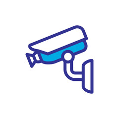 cctv icon logo illustration design
