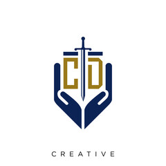 cd logo design vector 