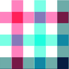 Ilustracion en patron de cuadros de moda para textil o textura de fonto totalmente editables