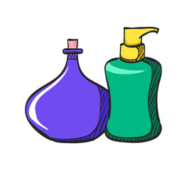 Color Sketch Icon Aromatherapy