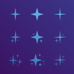 Yellow sparkle spark