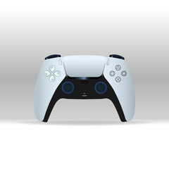 Realistic joystick gamepad. Vector illustration eps10.