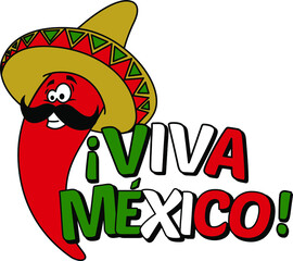 Chile ¡Viva México! 