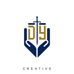 dy logo design vector 