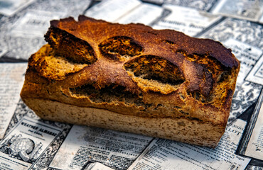 Pan de centeno con masa madre