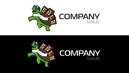 Turtle Logo, city, pilot, air, airline,  glasses, animal