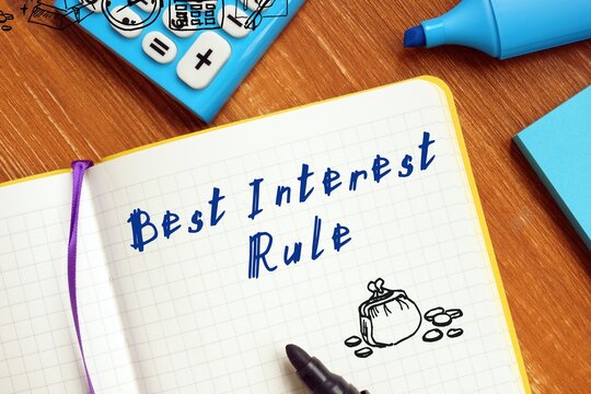 Best Interest Rule Phrase On The Page.