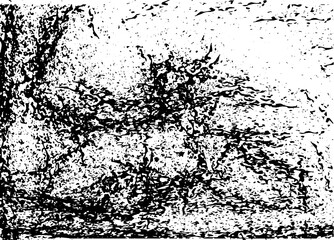 Fototapeta premium Grunge abstract black-white texture. Vector