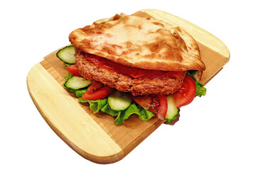 Gyro pita, shawarma, take away, street food