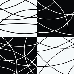 Abstract wave line tiles. Design elements for home decoration. Graphic design, Background texture. Simple , minimal abstract lines.
